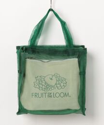 B.I.D.（ビーアイディー）の「《FRUIT OF THE LOOM》FTL SEE THROUGH　BST BAG S（トートバッグ）」