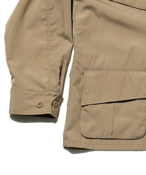 BEAMS PLUS（ビームスプラス）の「MIL Fatigue Jacket TW Rip stop（ブルゾン・メンズ・ネイビー/オリーブ/カーキ・MEDIUM/SMALL/X-LARGE/LARGE）」の7枚目の写真