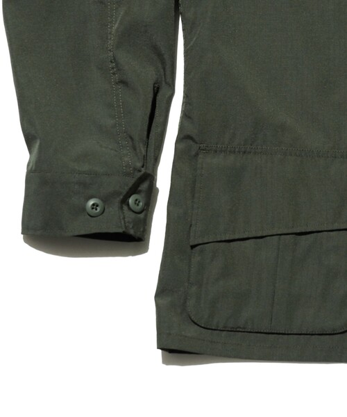 BEAMS PLUS（ビームスプラス）の「MIL Fatigue Jacket TW Rip stop（ブルゾン・メンズ・ネイビー/オリーブ/カーキ・MEDIUM/SMALL/X-LARGE/LARGE）」の13枚目の写真