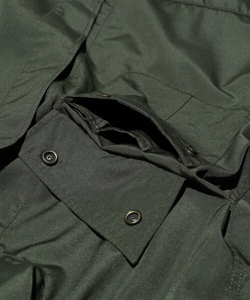 BEAMS PLUS（ビームスプラス）の「MIL Fatigue Jacket TW Rip stop（ブルゾン・メンズ・ネイビー/オリーブ/カーキ・MEDIUM/SMALL/X-LARGE/LARGE）」の14枚目の写真