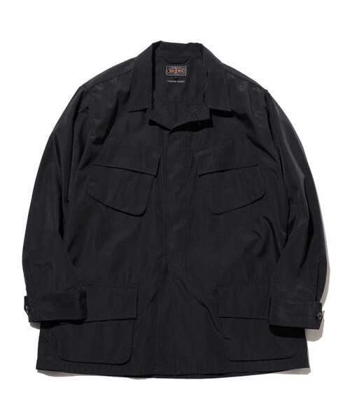 BEAMS PLUS（ビームスプラス）の「MIL Fatigue Jacket TW Rip stop（ブルゾン・メンズ・ネイビー/オリーブ/カーキ・MEDIUM/SMALL/X-LARGE/LARGE）」の17枚目の写真