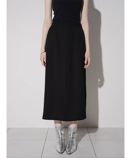 :ETHROF(イーサオブ)の「FRILLS TULLE WRAP NARROW SKIRT(スカート・レディース・ブラック・MEDIUM)」の19枚目の写真