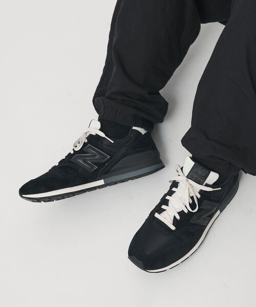 NEW BALANCE(ニューバランス)の「<New Balance>996 スニーカー(スニーカー・メンズ・グレー系/ブラック・27.5cm/27cm/26cm/28.5cm/25cm/26.5cm/29cm/28cm/25.5cm)」の7枚目の写真