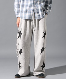 LAND MUSEUM | LAND MUSEUM／スターサイドスウェットパンツ（裏起毛）(スウェットパンツ)