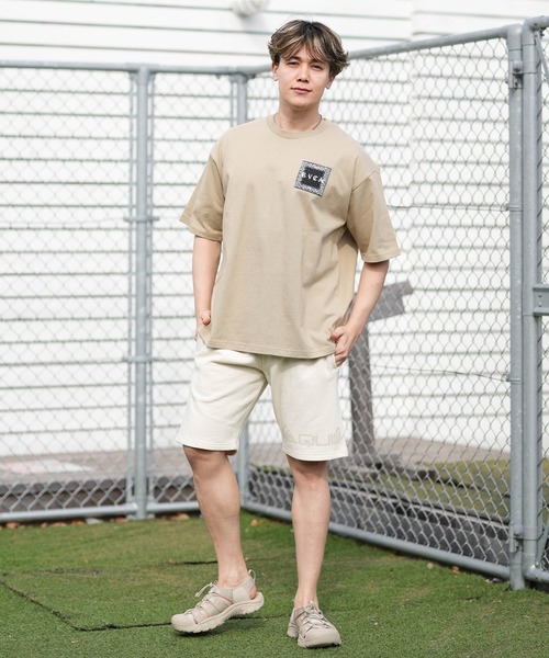 RVCA（ルーカ）の「【ムラサキスポーツ限定】RVCA/ルーカ 半袖 Tシャツ OE BANDANA BALANCE PATCH BG041P02（Tシャツ/カットソー・メンズ・スミクロ/ブラック/カーキブラウン/ホワイト・S/L/M）」の19枚目の写真