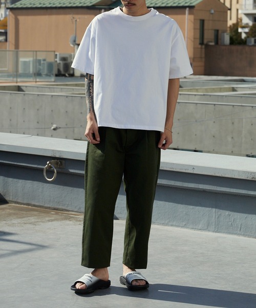 and wander（アンドワンダー）の「and wander/アンドワンダー×OOFOS/ウーフォス OOahh recovery sandal グラフィックデザイン スライドサンダル 2026年 夏 夏服（サンダル・メンズ・ブラック・26/27/28）」の8枚目の写真