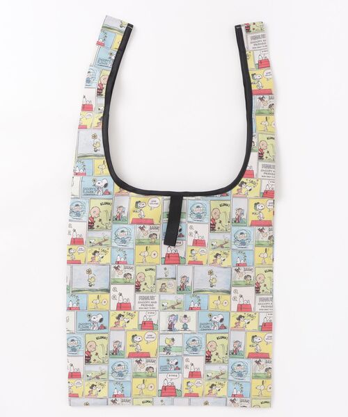 FRUIT OF THE LOOM(フルーツオブザルーム)の「【FRUIT OF THE LOOM/フルーツオブザルーム】FRUIT OF THE LOOM x PEANUTS エコバッグS2(エコバッグ/サブバッグ・メンズ・イエロー・FREE)」の2枚目の写真