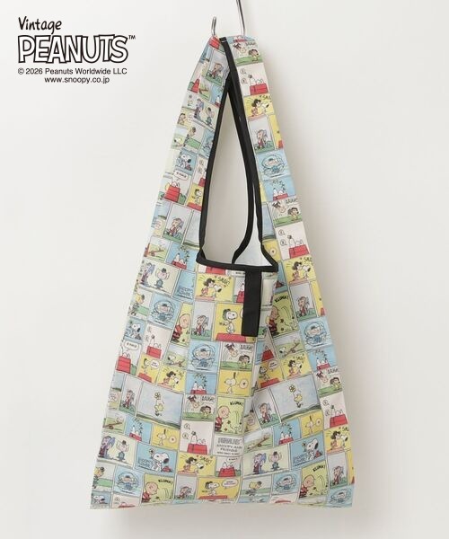 FRUIT OF THE LOOM(フルーツオブザルーム)の「【FRUIT OF THE LOOM/フルーツオブザルーム】FRUIT OF THE LOOM x PEANUTS エコバッグS2(エコバッグ/サブバッグ・メンズ・イエロー・FREE)」の7枚目の写真