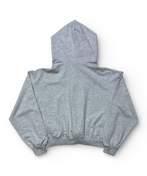 BORN SLIPPY(ボーンスリッピー)の「Camo Star Essential Zip Hoodie (Melange Gray)(パーカー・レディース・その他・FREE)」の4枚目の写真