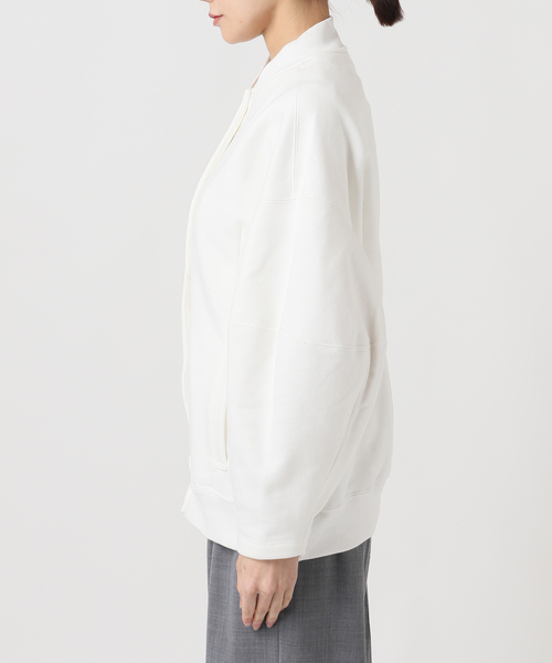 SEEALL（シーオール）の「SEEALL 別注 ERGONOMIC SNAP CARDIGAN [WHITE]：スウェット（スウェット・レディース・ホワイト・FREE）」の14枚目の写真