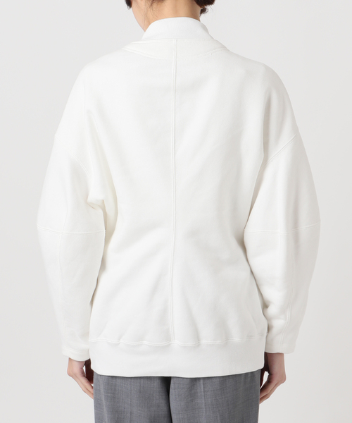 SEEALL（シーオール）の「SEEALL 別注 ERGONOMIC SNAP CARDIGAN [WHITE]：スウェット（スウェット・レディース・ホワイト・FREE）」の15枚目の写真