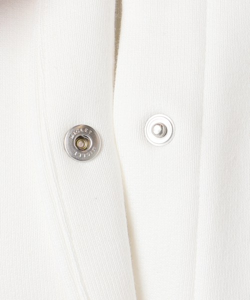 SEEALL（シーオール）の「SEEALL 別注 ERGONOMIC SNAP CARDIGAN [WHITE]：スウェット（スウェット・レディース・ホワイト・FREE）」の19枚目の写真