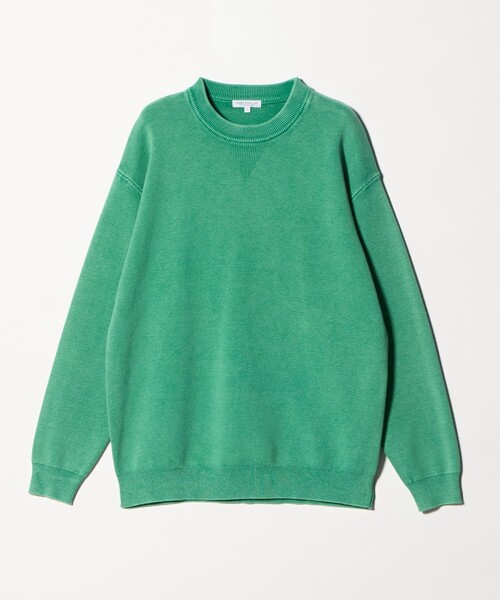 A DAY IN THE LIFE UNITED ARROWS（アデイインザライフユナイテッドアローズ）の「フェード ミラノリブ リラックスニット-ウォッシャブル-＜A DAY IN THE LIFE＞（ニット/セーター・メンズ・ケリーグリーン/ロイヤルブルー/ブラック・L/M）」の2枚目の写真