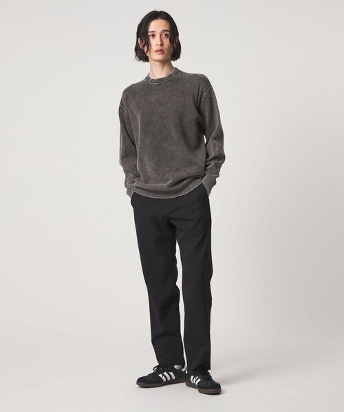 A DAY IN THE LIFE UNITED ARROWS（アデイインザライフユナイテッドアローズ）の「フェード ミラノリブ リラックスニット-ウォッシャブル-＜A DAY IN THE LIFE＞（ニット/セーター・メンズ・ケリーグリーン/ロイヤルブルー/ブラック・L/M）」の5枚目の写真