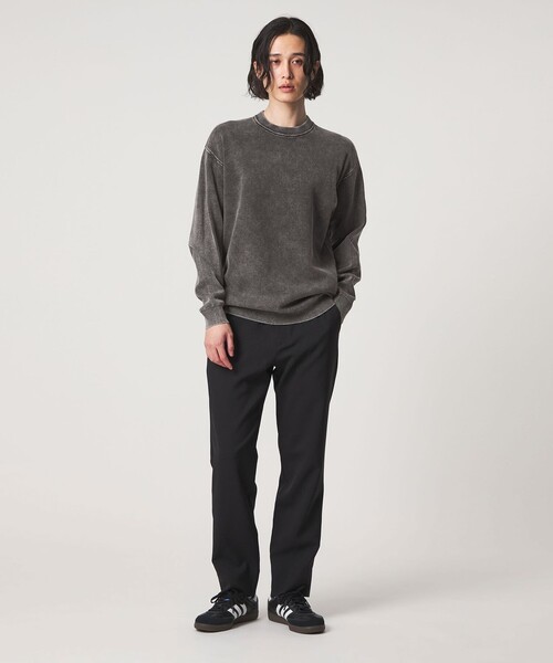 A DAY IN THE LIFE UNITED ARROWS（アデイインザライフユナイテッドアローズ）の「フェード ミラノリブ リラックスニット-ウォッシャブル-＜A DAY IN THE LIFE＞（ニット/セーター・メンズ・ケリーグリーン/ロイヤルブルー/ブラック・L/M）」の6枚目の写真