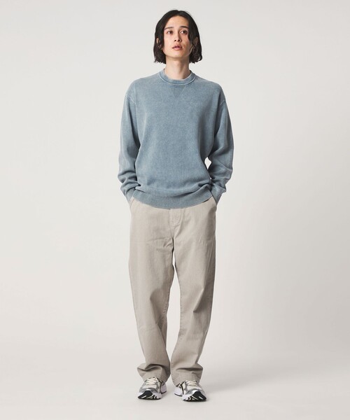 A DAY IN THE LIFE UNITED ARROWS（アデイインザライフユナイテッドアローズ）の「フェード ミラノリブ リラックスニット-ウォッシャブル-＜A DAY IN THE LIFE＞（ニット/セーター・メンズ・ケリーグリーン/ロイヤルブルー/ブラック・L/M）」の8枚目の写真