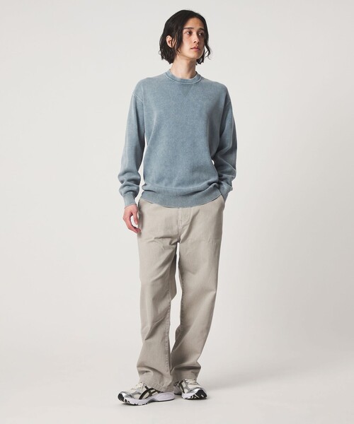 A DAY IN THE LIFE UNITED ARROWS（アデイインザライフユナイテッドアローズ）の「フェード ミラノリブ リラックスニット-ウォッシャブル-＜A DAY IN THE LIFE＞（ニット/セーター・メンズ・ケリーグリーン/ロイヤルブルー/ブラック・L/M）」の9枚目の写真
