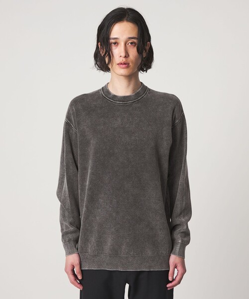 A DAY IN THE LIFE UNITED ARROWS（アデイインザライフユナイテッドアローズ）の「フェード ミラノリブ リラックスニット-ウォッシャブル-＜A DAY IN THE LIFE＞（ニット/セーター・メンズ・ケリーグリーン/ロイヤルブルー/ブラック・L/M）」の10枚目の写真