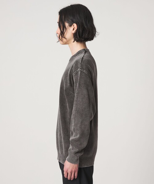 A DAY IN THE LIFE UNITED ARROWS（アデイインザライフユナイテッドアローズ）の「フェード ミラノリブ リラックスニット-ウォッシャブル-＜A DAY IN THE LIFE＞（ニット/セーター・メンズ・ケリーグリーン/ロイヤルブルー/ブラック・L/M）」の11枚目の写真