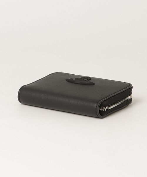 Vivienne Westwood(ヴィヴィアンウエストウッド)の「RUBBER 3D ORB ZIP COIN CASE(財布・レディース・ブラック/ライトピンク・FREE)」の4枚目の写真