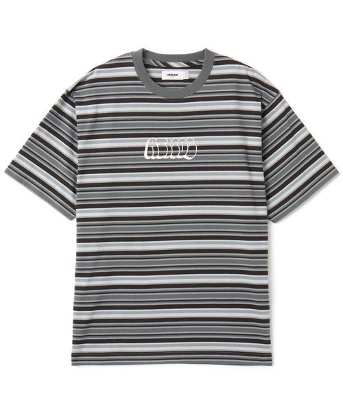 atmos（アトモス）の「atmos Retro Colorway Border SS T-shirt / アトモス レトロ カラー ボーダー T-シャツ（Tシャツ/カットソー・メンズ・ブラック/ピンク/グリーン・XL/M/L）」の10枚目の写真