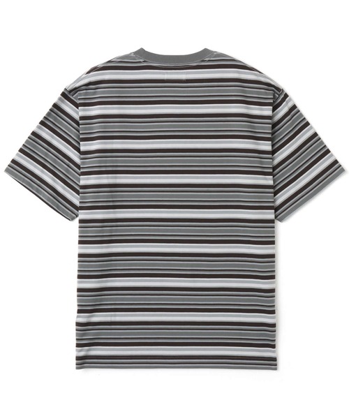atmos（アトモス）の「atmos Retro Colorway Border SS T-shirt / アトモス レトロ カラー ボーダー T-シャツ（Tシャツ/カットソー・メンズ・ブラック/ピンク/グリーン・XL/M/L）」の15枚目の写真