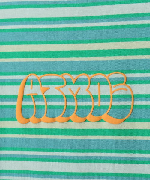 atmos（アトモス）の「atmos Retro Colorway Border SS T-shirt / アトモス レトロ カラー ボーダー T-シャツ（Tシャツ/カットソー・メンズ・ブラック/ピンク/グリーン・XL/M/L）」の18枚目の写真