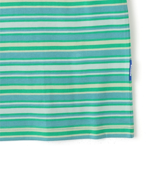 atmos（アトモス）の「atmos Retro Colorway Border SS T-shirt / アトモス レトロ カラー ボーダー T-シャツ（Tシャツ/カットソー・メンズ・ブラック/ピンク/グリーン・XL/M/L）」の20枚目の写真