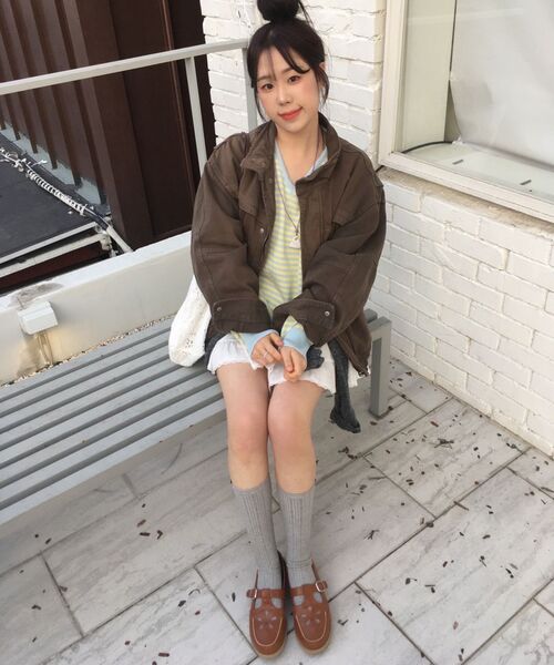 MAC MOC(マックモック)の「ダンデリオン ニューシグネチャーデイリーローファー_4カラー 2cm(ローファー・レディース・ブラック/シルバー/キャメル/ホワイト・22.5cm/23.5cm/23cm/24.5cm/24cm/25cm)」の14枚目の写真