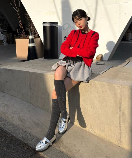 MAC MOC(マックモック)の「ダンデリオン ニューシグネチャーデイリーローファー_4カラー 2cm(ローファー・レディース・ブラック/シルバー/キャメル/ホワイト・22.5cm/23.5cm/23cm/24.5cm/24cm/25cm)」の16枚目の写真