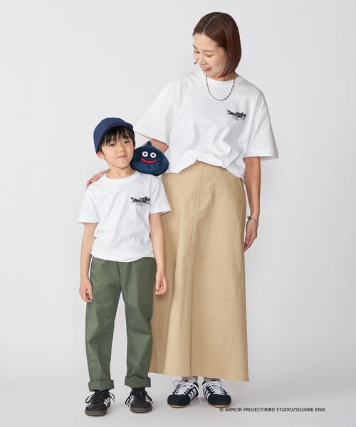 SHIPS(シップス)の「DQVIIR × SHIPS:100~140cm モンスターズ Tシャツ〈KIDS〉(Tシャツ/カットソー・キッズ・ホワイト・100/110/120/130/140)」の2枚目の写真