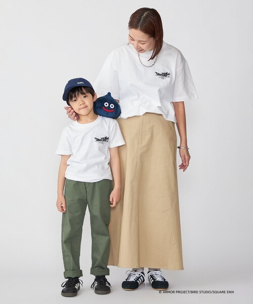 SHIPS(シップス)の「DQVIIR × SHIPS:100~140cm モンスターズ Tシャツ〈KIDS〉(Tシャツ/カットソー・キッズ・ホワイト・100/110/120/130/140)」の3枚目の写真