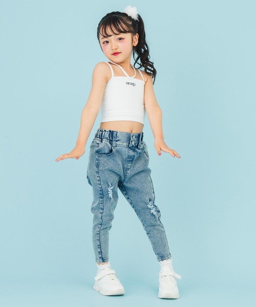 ANAP kids（アナップキッズ）の「2WAYホルター キャミソール（キャミソール・キッズ・ベージュ/ホワイト/ブラック・110/130/120）」の11枚目の写真