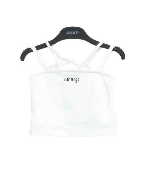 ANAP kids（アナップキッズ）の「2WAYホルター キャミソール（キャミソール・キッズ・ベージュ/ホワイト/ブラック・110/130/120）」の18枚目の写真