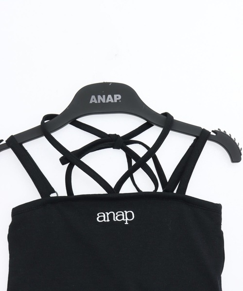 ANAP kids（アナップキッズ）の「2WAYホルター キャミソール（キャミソール・キッズ・ベージュ/ホワイト/ブラック・110/130/120）」の21枚目の写真