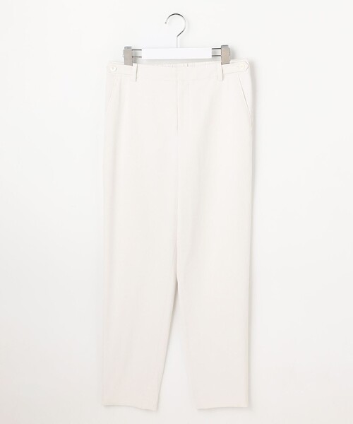 J.PRESS(ジェイプレス)の「麻シェルドライ テーパード パンツ(その他パンツ・レディース・ダークブラウン系/ネイビー系/黄土色系/アイボリー系・11/9/7/13)」の18枚目の写真