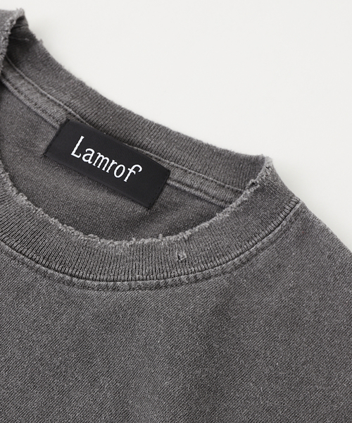 Lamrof(ラムロフ)の「LAMROF / ラムロフ MR.MD GEREBO T(Tシャツ/カットソー・メンズ・ホワイト/ブラック・1/2)」の4枚目の写真