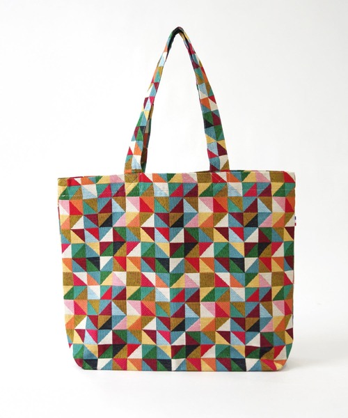 Erwan L(アルワンエル)の「Erwan L(アルワンエル) / レッスントートバッグ Lesson tote EL-25009 フランス製(トートバッグ・レディース・ネイビー×ホワイト/ブラックミックス/レオパード/ライトグレー/ブラック×ゴールド/ブラック×ホワイト/マルチ/ライトブルー/ホワイト×レッド/ゴールド・FREE)」の9枚目の写真