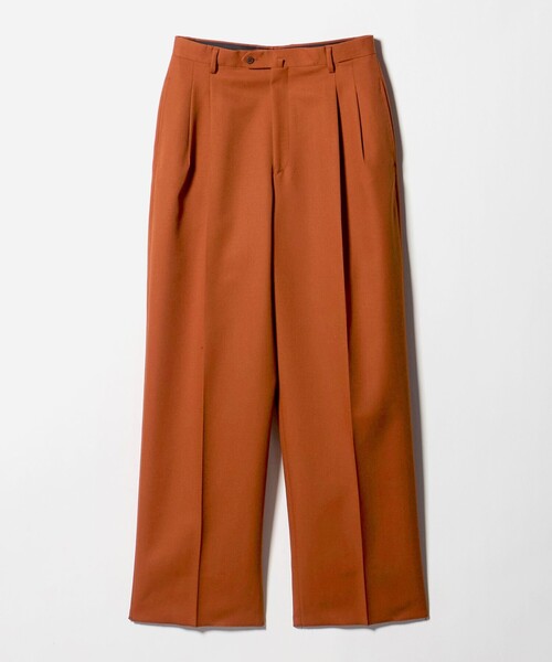 UNITED ARROWS & SONS（ユナイテッドアローズアンドサンズ）の「＜UNITED ARROWS & SONS by MASATAKA HATTORI＞BIG 2P TROUSERS/スラックス（スラックス・メンズ・ブラック/ダークオレンジ・48/44/46/50）」の5枚目の写真