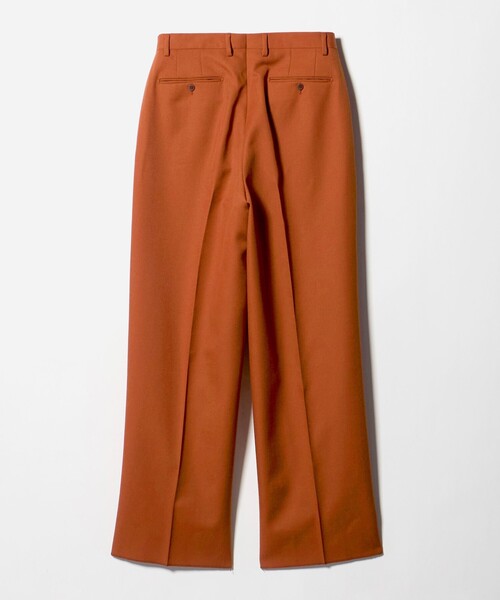 UNITED ARROWS & SONS（ユナイテッドアローズアンドサンズ）の「＜UNITED ARROWS & SONS by MASATAKA HATTORI＞BIG 2P TROUSERS/スラックス（スラックス・メンズ・ブラック/ダークオレンジ・48/44/46/50）」の6枚目の写真
