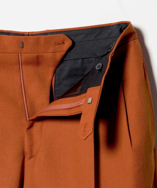 UNITED ARROWS & SONS（ユナイテッドアローズアンドサンズ）の「＜UNITED ARROWS & SONS by MASATAKA HATTORI＞BIG 2P TROUSERS/スラックス（スラックス・メンズ・ブラック/ダークオレンジ・48/44/46/50）」の12枚目の写真