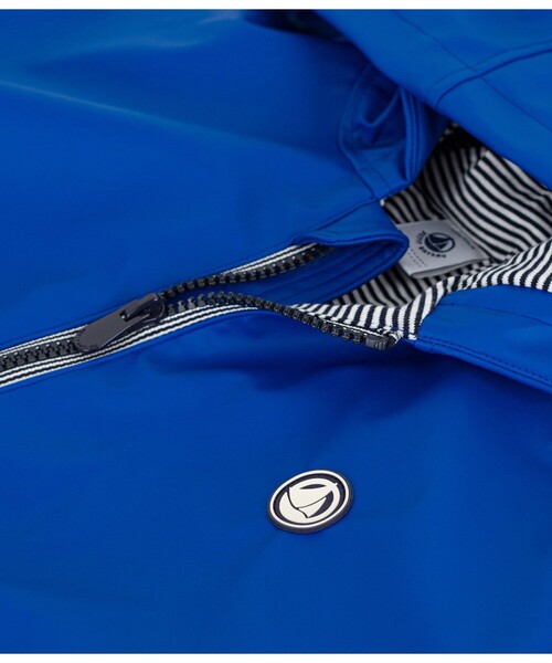 PETIT BATEAU（プチバトー）の「キッズブルゾン（マウンテンパーカー・キッズ・ブルー/オレンジ/グリーン・3YEAR/4YEAR/5YEAR）」の4枚目の写真