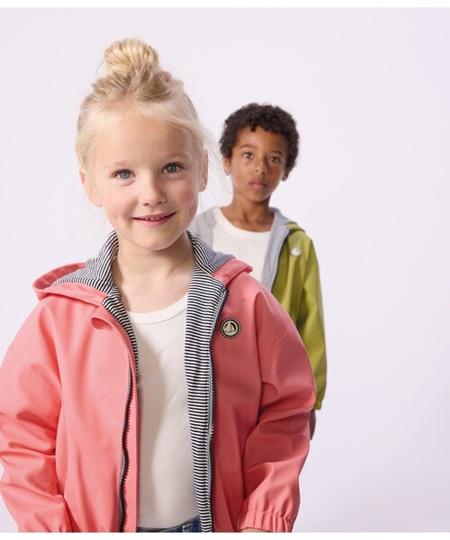 PETIT BATEAU（プチバトー）の「キッズブルゾン（マウンテンパーカー・キッズ・ブルー/オレンジ/グリーン・3YEAR/4YEAR/5YEAR）」の12枚目の写真