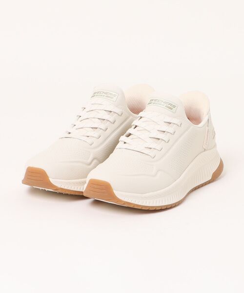 SKECHERS(スケッチャーズ)の「《SKECHERS》BOBS SQUAD 4-KEY LOOK(スニーカー・レディース・ブラック/ホワイト・23.0cm/23.5cm/24.0cm/24.5cm/25.0cm/22.5cm)」の2枚目の写真