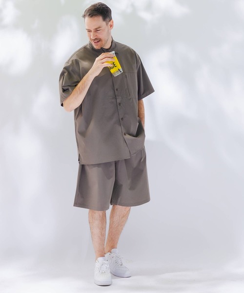 B&T CLUB(ビーティークラブ)の「シャツ 半袖 メンズ 大きいサイズ AIRYFLOW ストレッチ B&T CLUB (ビーアンドティークラブ)(シャツ/ブラウス・メンズ・ネイビー/ブラック/ベージュ・X3(6L~7L)/X1(3L~4L)/X2(4L~5L))」の13枚目の写真