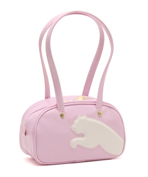 PUMA(プーマ)の「PUMA MINI GRIP BAG / プーマ ミニ グリップバッグ(ショルダーバッグ・レディース・ブラック/ピンク・ONE SIZE)」の7枚目の写真