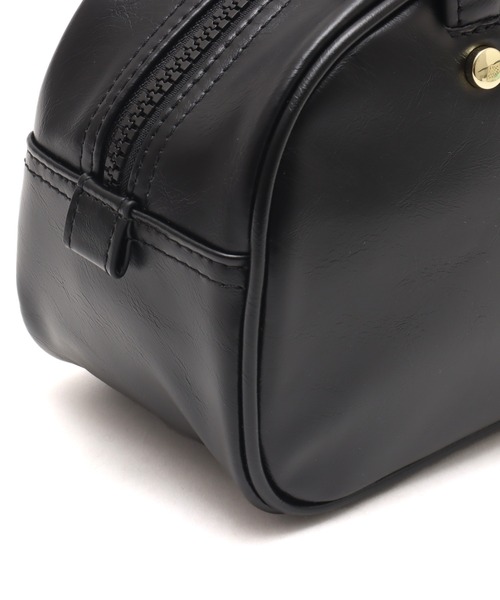 PUMA(プーマ)の「PUMA MINI GRIP BAG / プーマ ミニ グリップバッグ(ショルダーバッグ・レディース・ブラック/ピンク・ONE SIZE)」の4枚目の写真