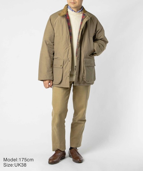Barbour（バブアー）の「Barbour BARACUTA CASUAL BEDALE バブアー バラクータ カジュアル ビデイル  ジャケット（マウンテンパーカー・メンズ・グリーン/ベージュ・38/36）」の3枚目の写真