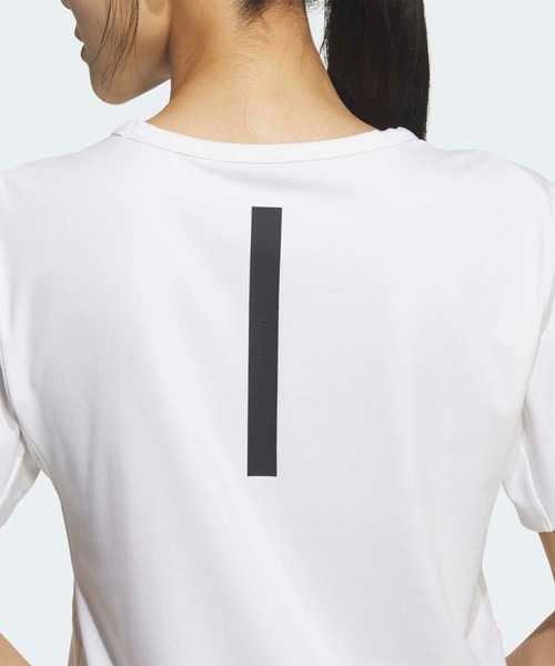 adidas(アディダス)の「W ZNE SS Tシャツ / アディダス adidas(Tシャツ/カットソー・レディース・ホワイト・LARGE/XX-LARGE/X-LARGE/SMALL/MEDIUM/X-SMALL)」の4枚目の写真