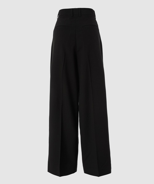 GURTWEIN（ ガーウィン）の「Iconic wide leg summer wool tailored pants（その他パンツ・レディース・ブラック・M/S）」の3枚目の写真